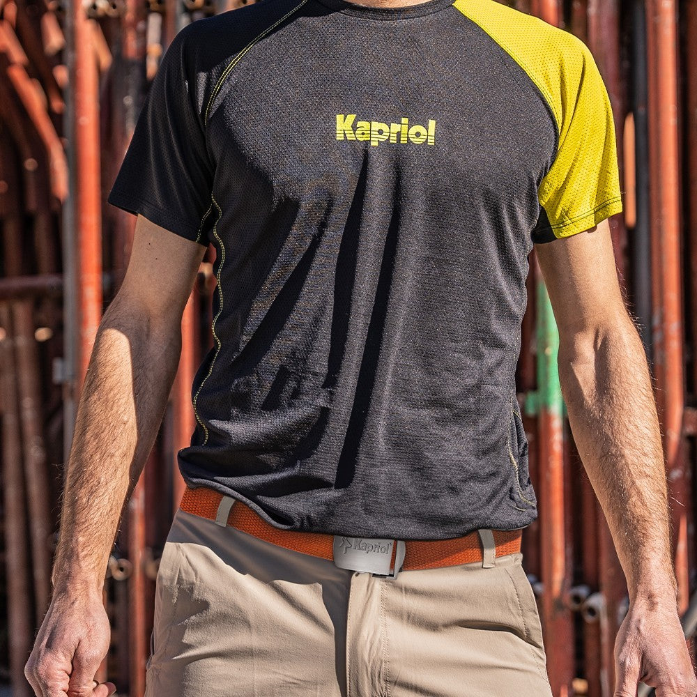 Cintura da lavoro elastica K Belt arancione Kapriol