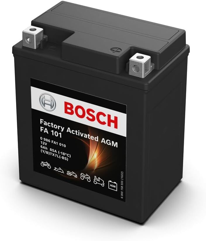 Batteria moto FA101 6 AH DX Bosch