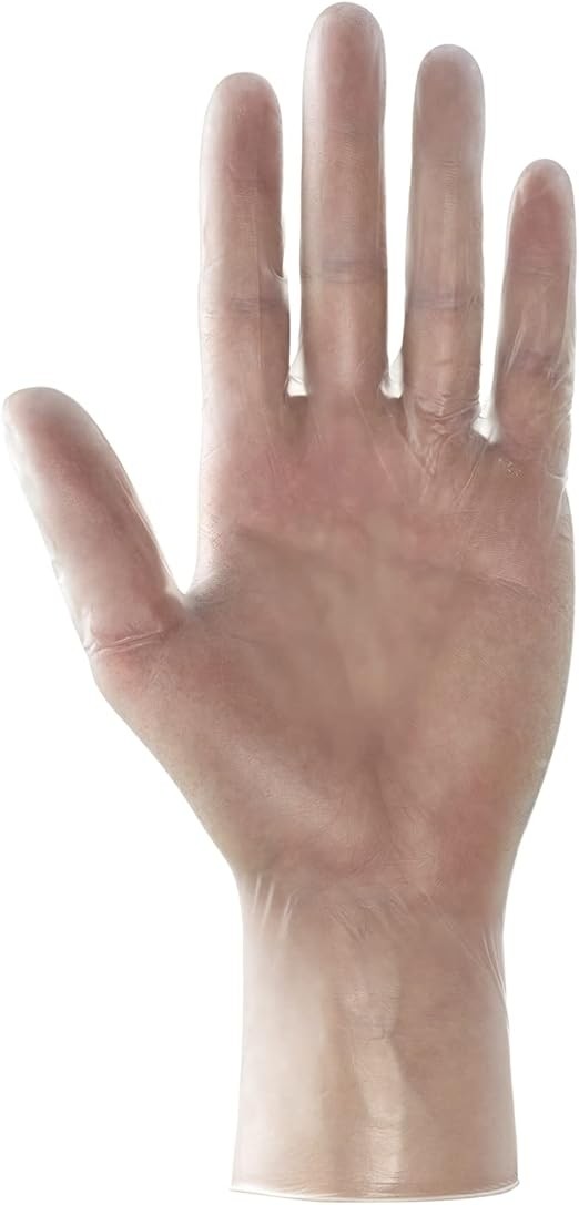 Skin Vinil Pro, guanti in Vinile, taglia L, 100 Pezzi Apex