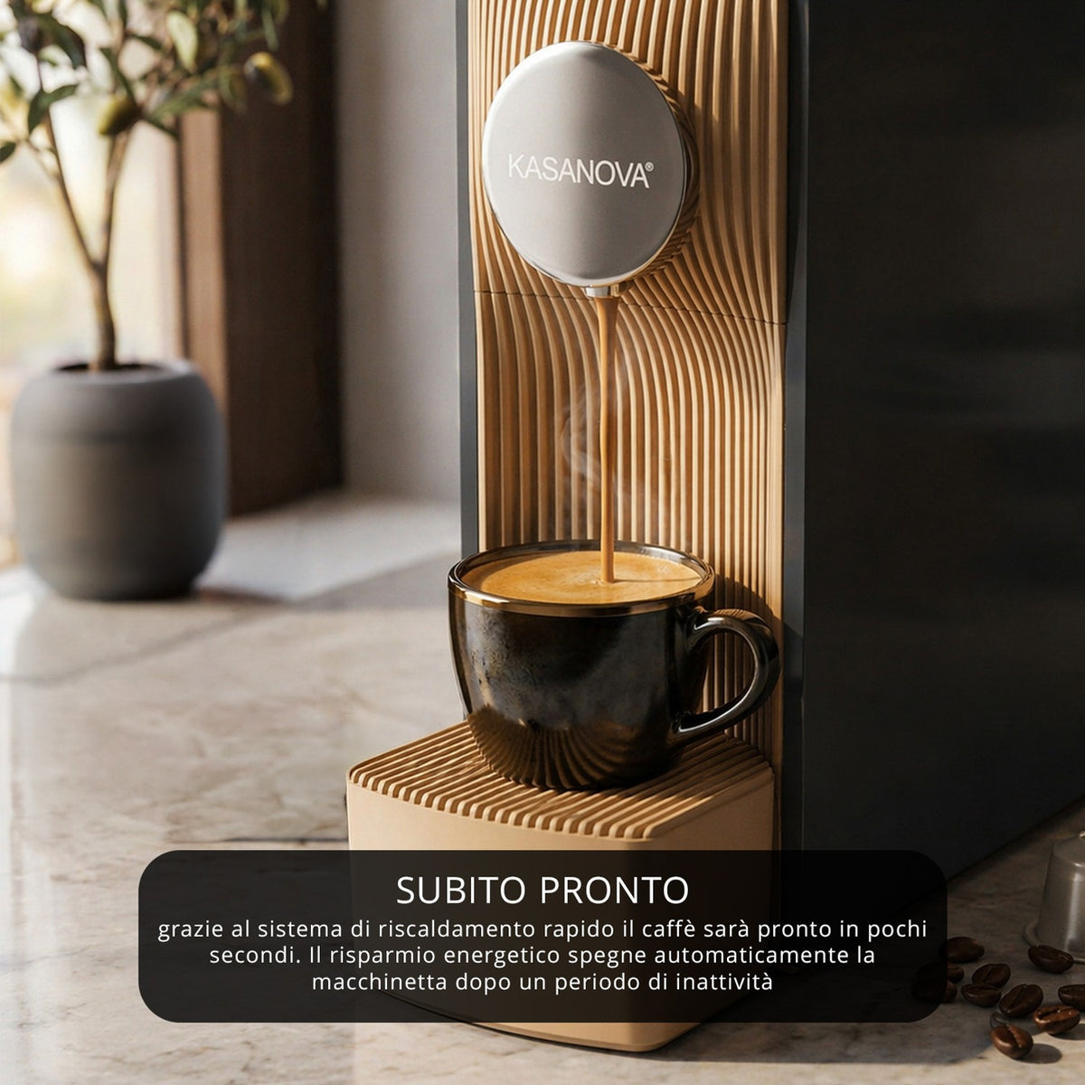 Macchina da caffe compatibile Nespresso 1200 W Kasanova