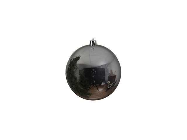 Sfera Natalizia Luminosa a D.14cm Colore Silver | Decorazione Interna Kaemingk