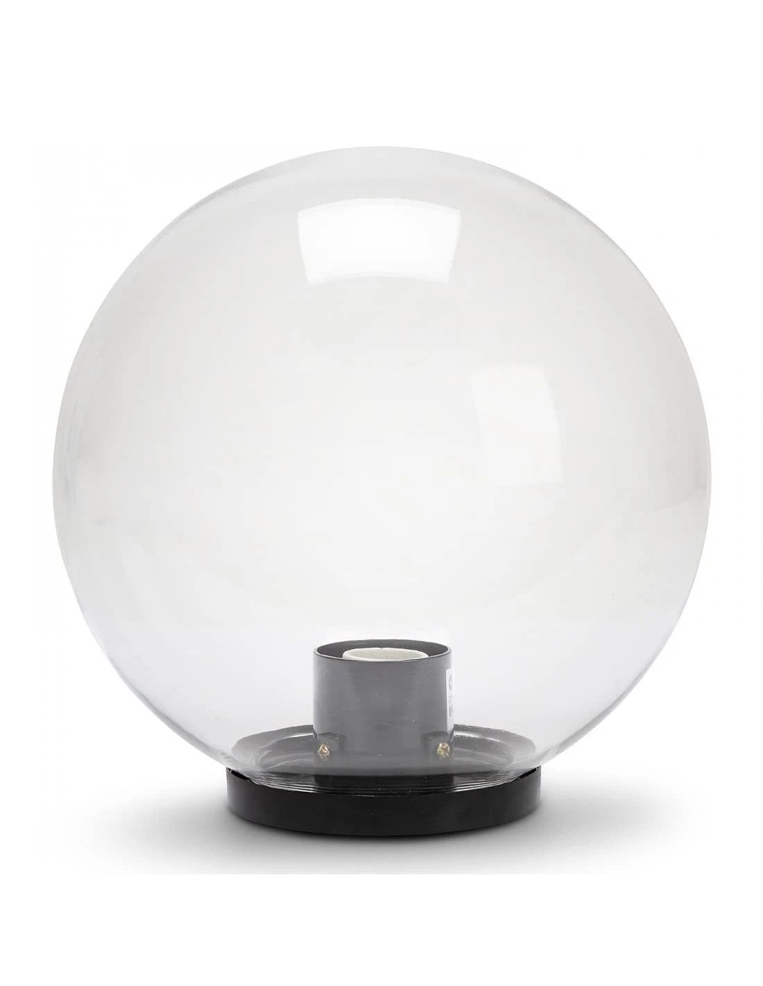 Sfera Lampada da Esterno Ø25 cm PMMA Trasparente E27 IP44 Velamp APOLUX SPH255