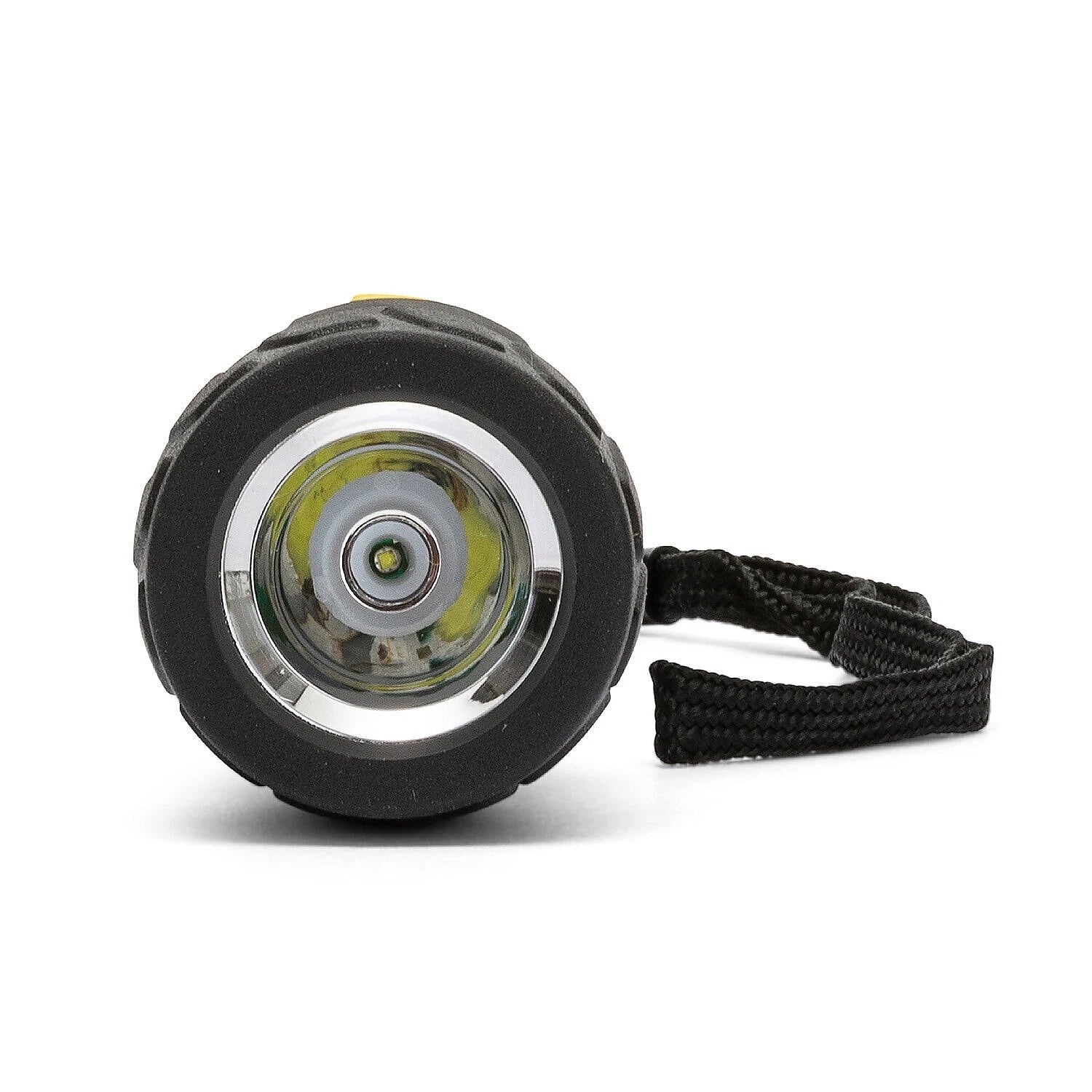 Torcia a LED portatile in alluminio 1W 70 lumen blu con laccio Velamp
