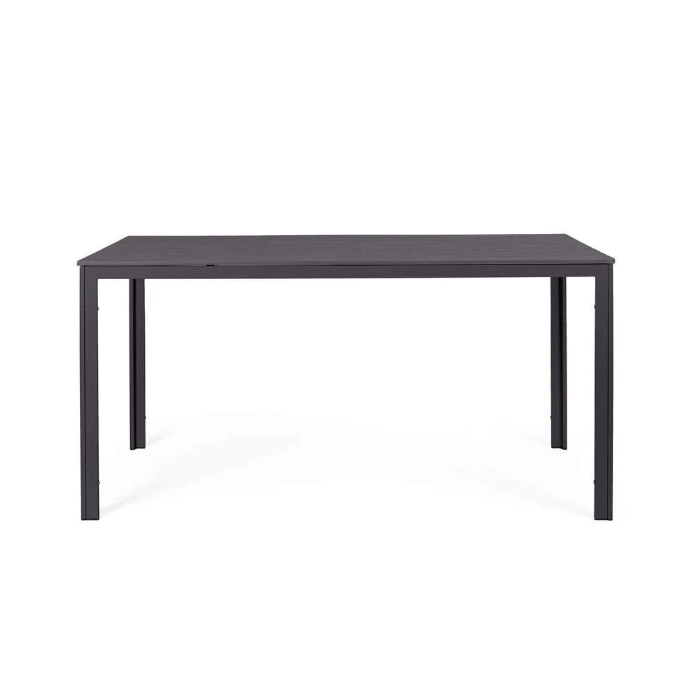 Tavolo da giardino rettangolare 156x78 cm SARITA Antracite