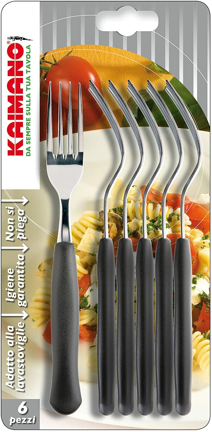 Set 6 Forchette da Tavola Cucina Economiche Kaimano