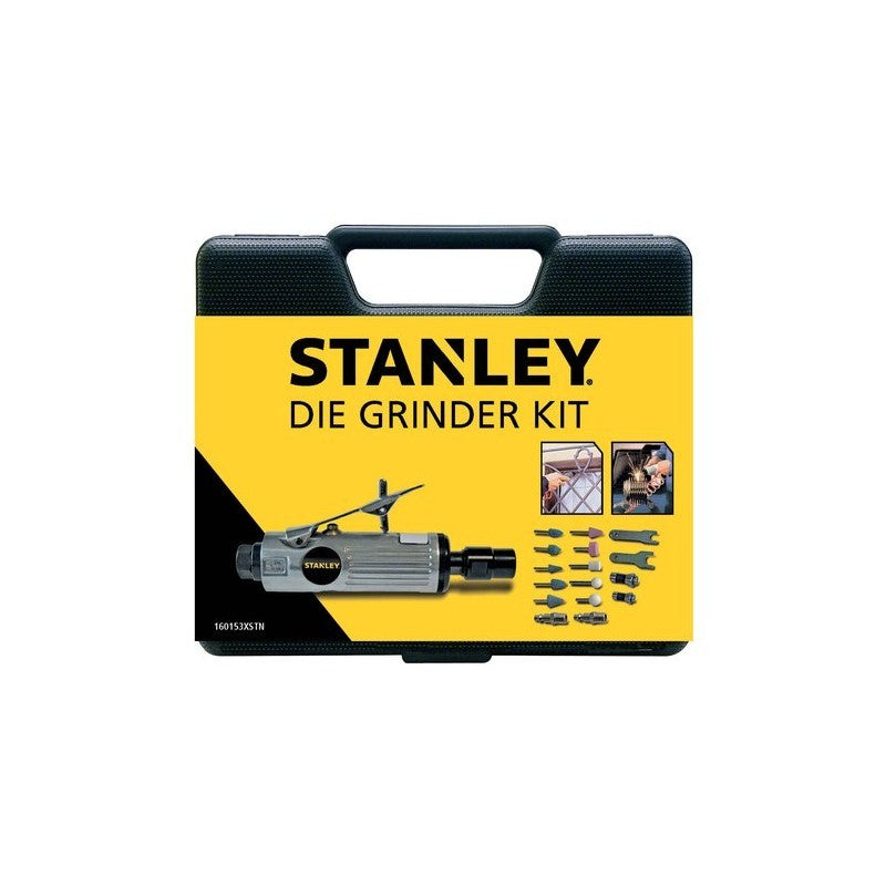 Cofanetto kit smerigliatrice per compressore Stanley