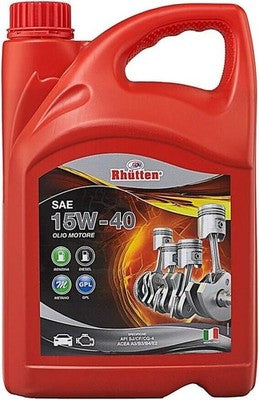 Olio motore 15W-40 4 litri Rhutten