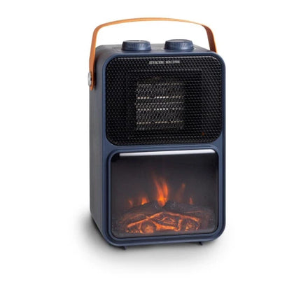 Termoventilatore con Effetto Caminetto 600/1200 W e Termostato Regolabile Innoliving INN-582
