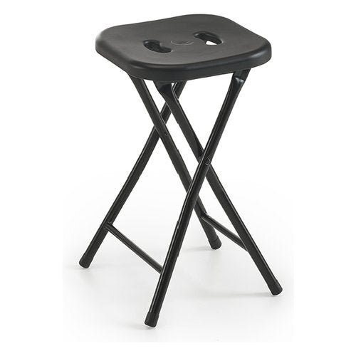Sgabello da bagno nero Gedy