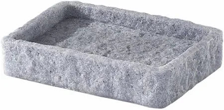 Porta sapone grigio Aries Gedy