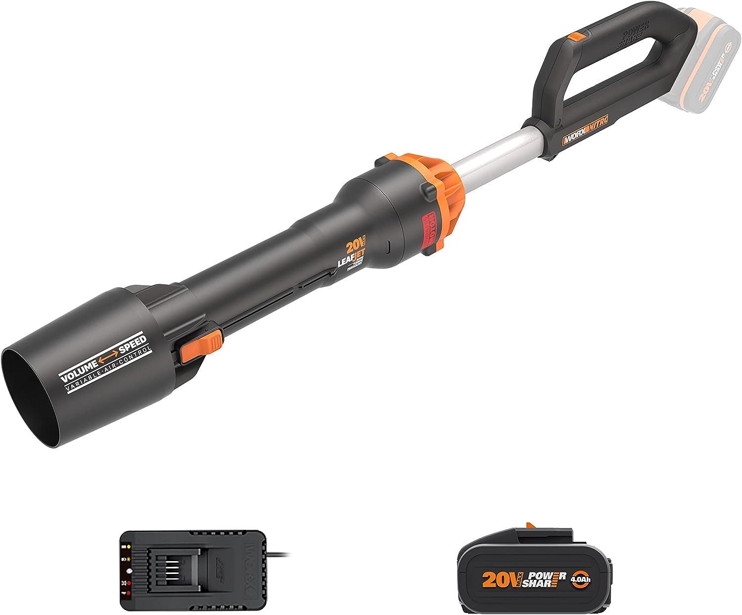 Soffiatore compatto 20V 4ah Worx - Brico Sapiens - L' evoluzione del fai da te