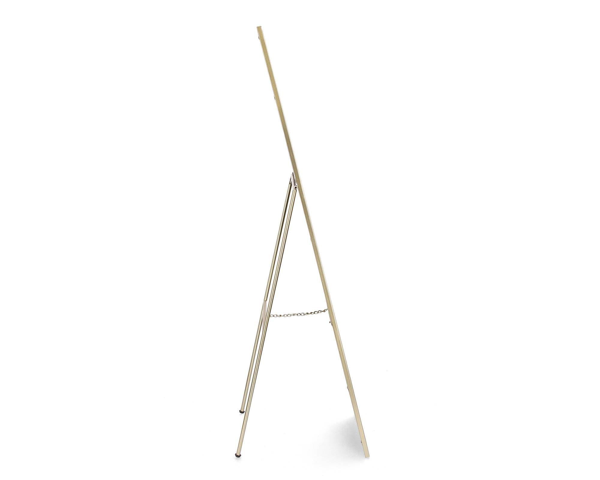 Specchio Universe con cornice e sostegno oro 40×150 in vetro e MDF Bizzotto - Brico Sapiens - L' evoluzione del fai da te