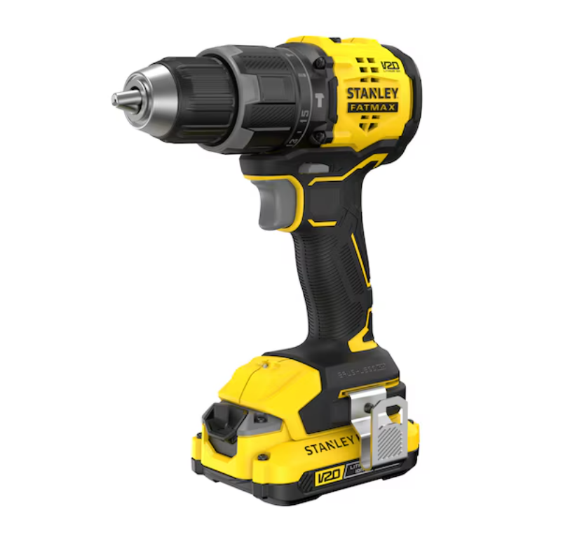 Trapano a percussione V20, batteria 4AH, con valigetta pro-stak Stanley