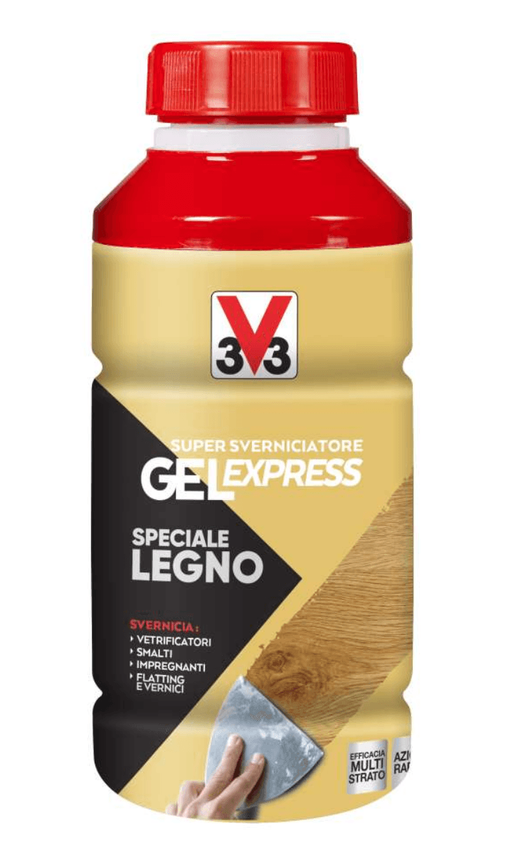 Super sverniciatore legno interno/esterno 0,5 LT V33 - Brico Sapiens - L' evoluzione del fai da te