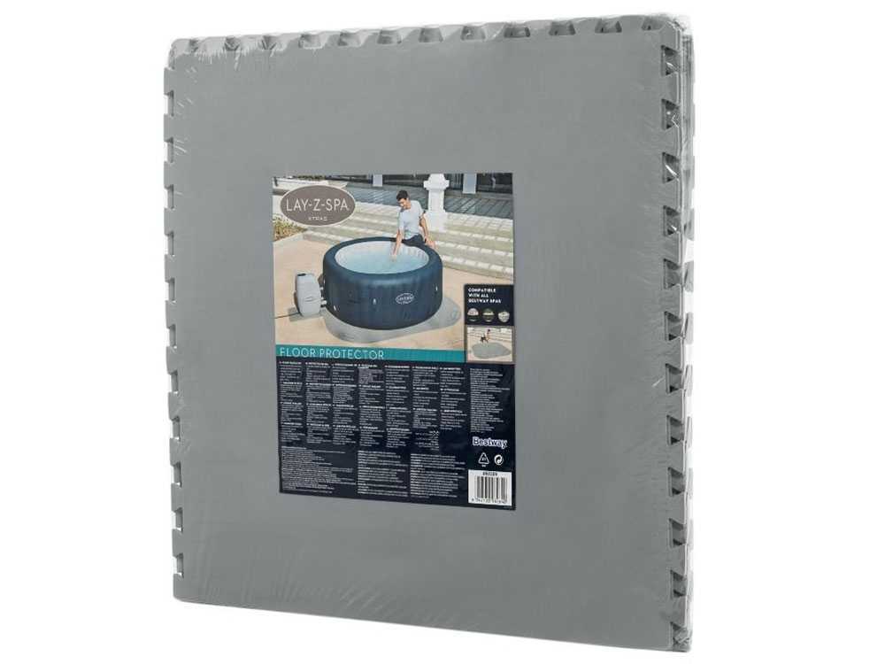 Tappetino di Protezione Bestway Lay-Z-Spa 196x196 cm, Base per Idromassaggio e Piscine | Bestway