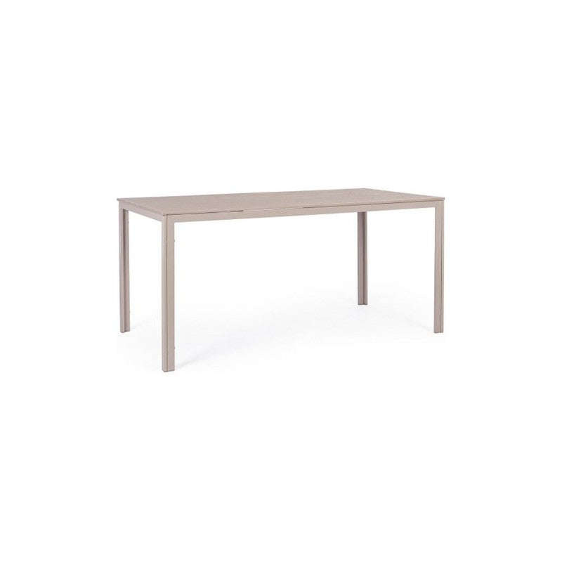 Tavolo da giardino rettangolare 156x78 cm SARITA Tortora