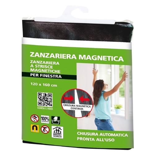 Zanzariera magnetica 120x160 nera Irs - Brico Sapiens - L' evoluzione del fai da te